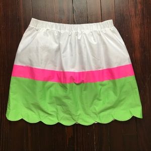 Lilly Pulitzer Scalloped Skirt